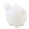 Polarx 7.0 Inch Piggy Bank Large White Everyday Bank , Multi Seasonal Decor Decorative Piggy Bank